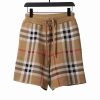 PK God Batch Burberry Classic Check Knit Shorts Red Stripe PK God Batch Burberry Classic Check Knit Shorts Red Stripe
