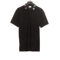 PK God Batch Burberry collar letter POLO black