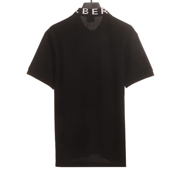 pk_god_batch_burberry_collar_letter_polo_black_1BF82DE928116 PK God Batch Burberry collar letter POLO black