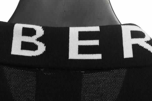 pk_god_batch_burberry_collar_letter_polo_black_1BF82DE93FE15 PK God Batch Burberry collar letter POLO black