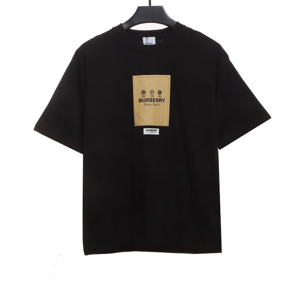PK God Batch Burberry label patch short sleeves PK God Batch Burberry label patch short sleeves