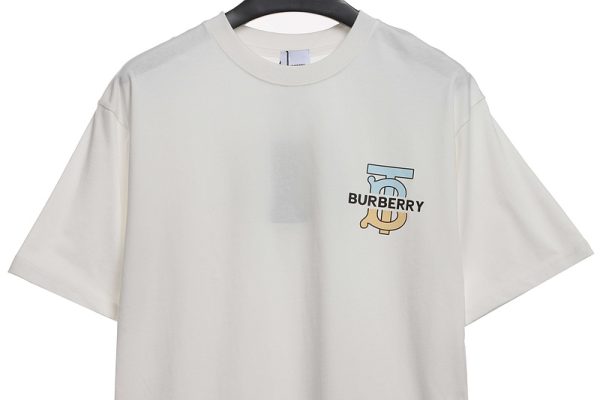 pk_god_batch_burberry_logo_chest_limited_edition_short_sleeves_1BF82D3051410 PK God Batch Burberry logo chest limited edition short sleeves white
