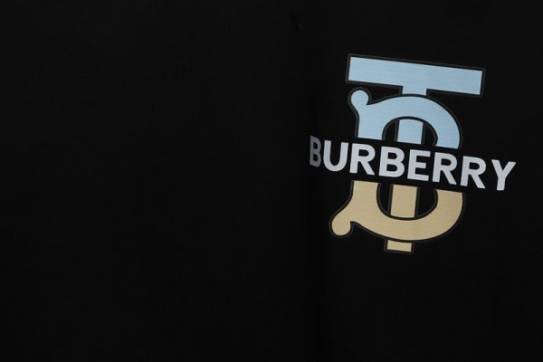 pk_god_batch_burberry_logo_chest_limited_edition_short_sleeves_black_1BF82D82B8D14 PK God Batch Burberry logo chest limited edition short sleeves black