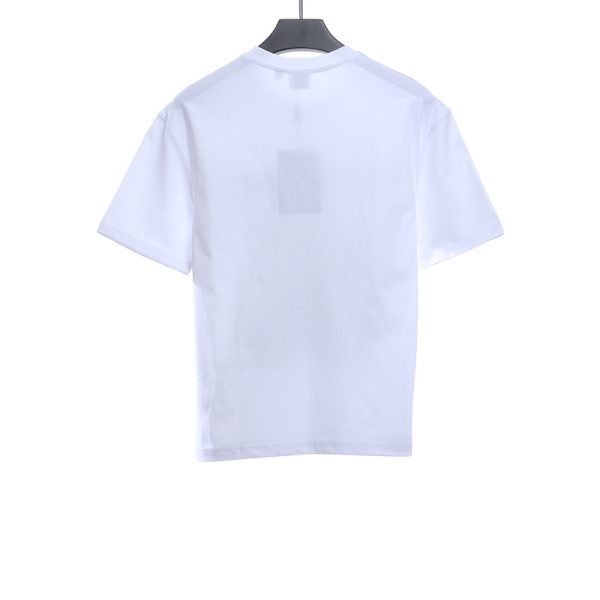 pk_god_batch_burberry_logo_embroidered_teddy_bear_short_sleeves_white_1BF82F339011D PK God Batch Burberry logo embroidered teddy bear short sleeves white