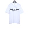 PK God Batch Burberry Logo Print Short Sleeve White PK God Batch Burberry Logo Print Short Sleeve White