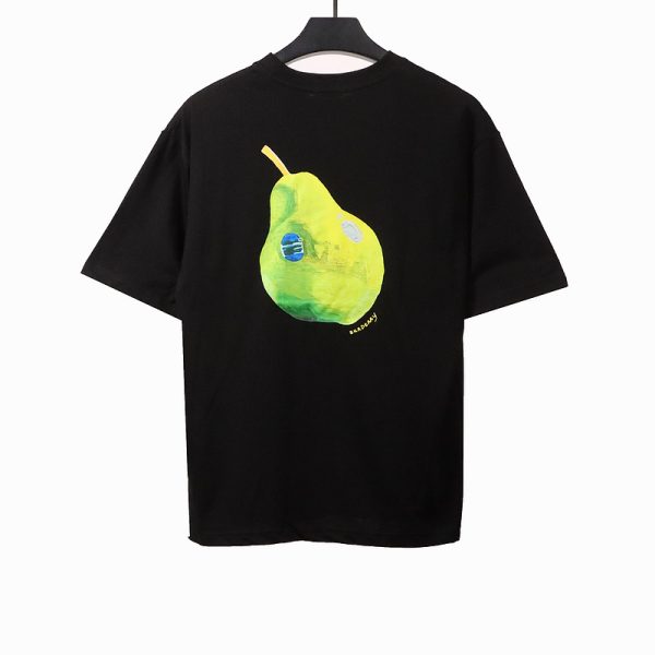 PK God Batch Burberry oil painting pear print short sleeve PK God Batch Burberry oil painting pear print short sleeve