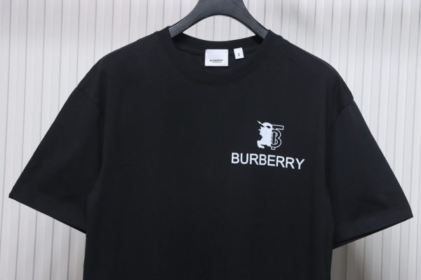 pk_god_batch_burberry_spliced___war_horse_short_sleeve_t_shirt_1C1FF51087319 PK God Batch Burberry Spliced ??War Horse Short Sleeve T-Shirt