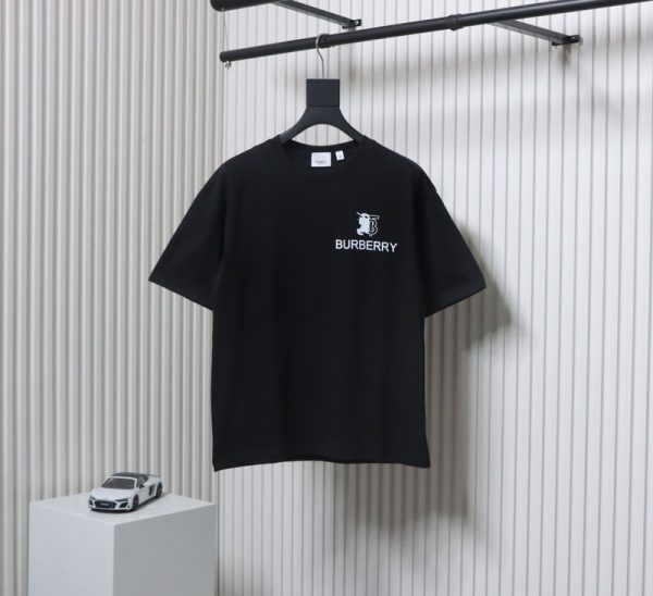 pk_god_batch_burberry_spliced___war_horse_short_sleeve_t_shirt_1C1FF5109B417 PK God Batch Burberry Spliced ??War Horse Short Sleeve T-Shirt