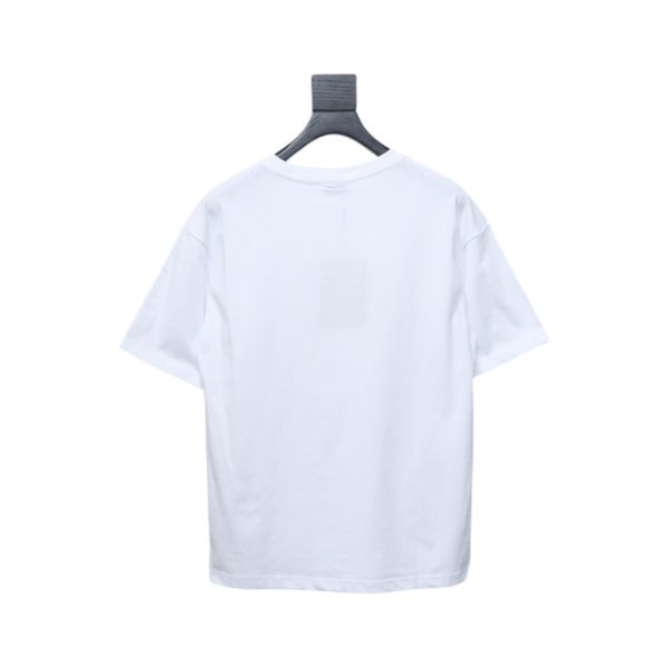pk_god_batch_burberry_spliced___war_horse_short_sleeve_t_shirt_white_1C1FF5A4A531F PK God Batch Burberry Spliced ??War Horse Short Sleeve T-Shirt White