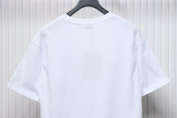 pk_god_batch_burberry_spliced___war_horse_short_sleeve_t_shirt_white_1C1FF5A4EC31B PK God Batch Burberry Spliced ??War Horse Short Sleeve T-Shirt White