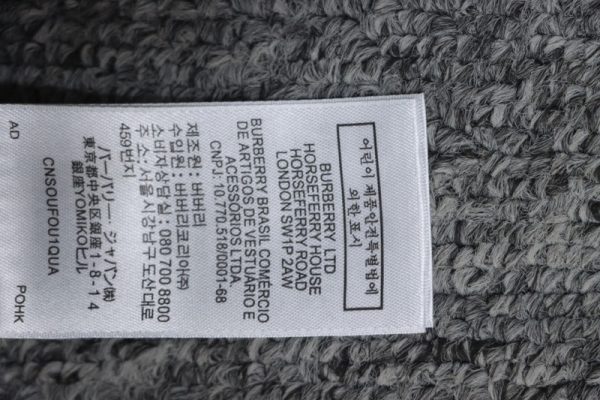 PK God Batch Burberry wheat ear embroidered jeans