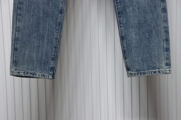 PK God Batch Burberry wheat ear embroidered jeans