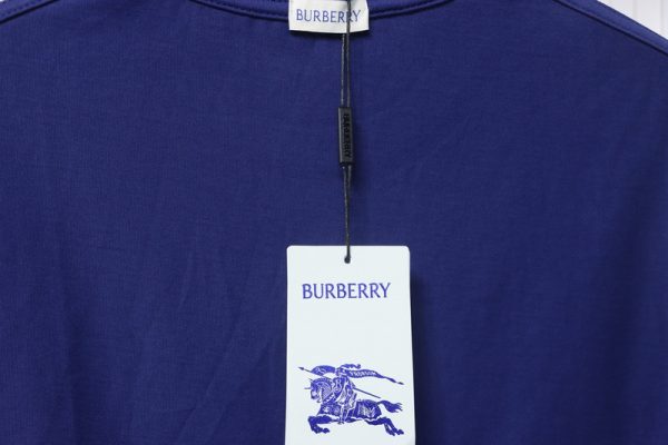 pk_god_batch_burberry_white_striped_horse_print_short_sleeves_1C1FF944CF717 PK God Batch Burberry White striped horse print short sleeves