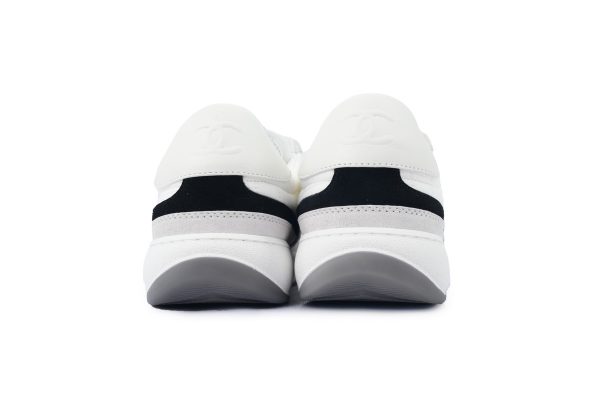 pk_god_batch_chanel_suede_calfskin_white_light_grey_low_top_sneakers_1C90D7A11861C PK God Batch Chanel Suede Calfskin White Light Grey Low Top Sneakers