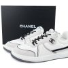 pk_god_batch_chanel_suede_calfskin_white_light_grey_low_top_sneakers_1C90D7A4FDD1C PK God Batch Chanel Suede Calfskin White Light Grey Low Top Sneakers