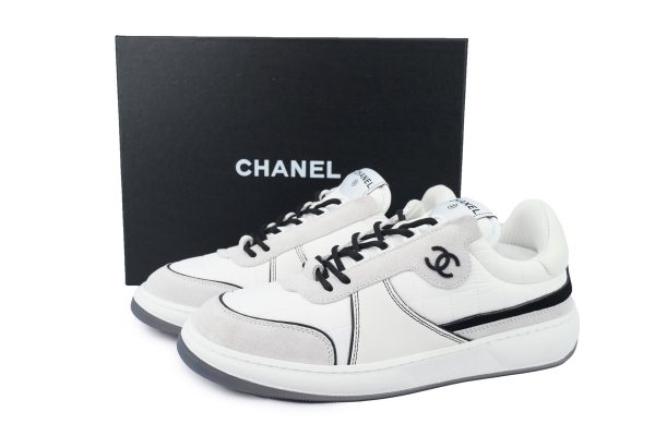 pk_god_batch_chanel_suede_calfskin_white_light_grey_low_top_sneakers_1C90D7A4FDD1C PK God Batch Chanel Suede Calfskin White Light Grey Low Top Sneakers
