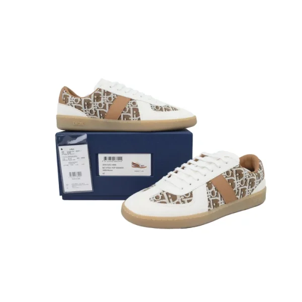 pk_god_batch_dior_b01_matchpoint_sneaker__white_and_brown_print__1CBFD241AB915 PK God Batch Dior B01 Matchpoint Sneaker 'White And Brown Print'