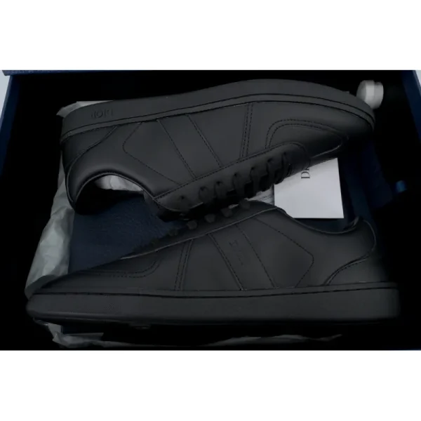 PK God Batch Dior B01 Matchpoint Sneaker Black Smooth Calfskin 3SN328ZQR_H900