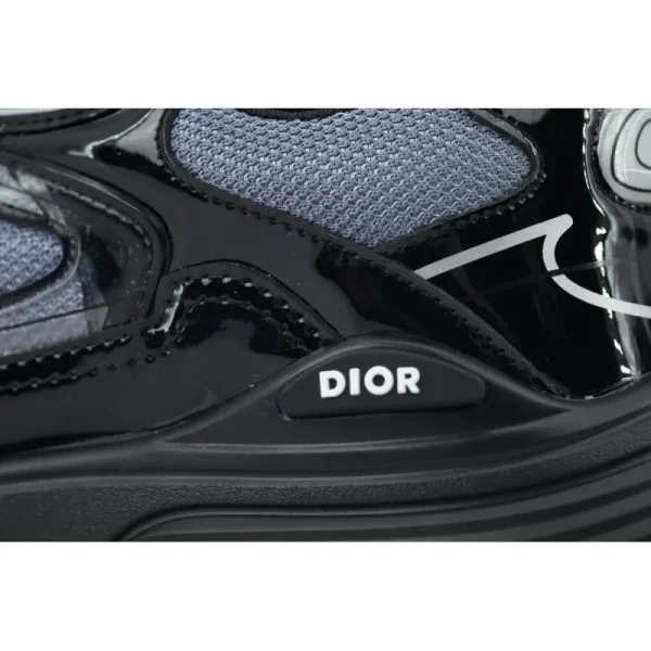 pk_god_batch_dior_b30_round_head_logo_sneakers_patent_leather_gray_1CEDD647F061B PK God Batch Dior B30 Round Head Logo Sneakers Patent Leather Gray