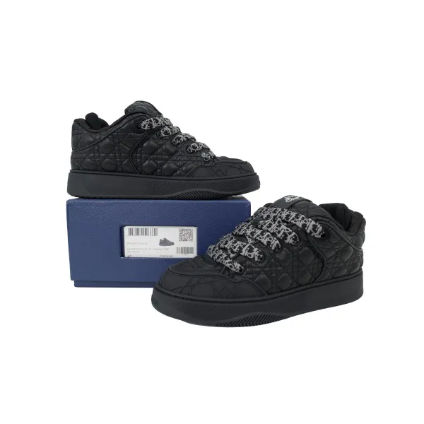 pk_god_batch_dior_b9s_skater_sneaker_black_quilted_cannage_calfskin_1D1954DC40119 PK God Batch Dior B9S Skater Sneaker Black Quilted Cannage Calfskin