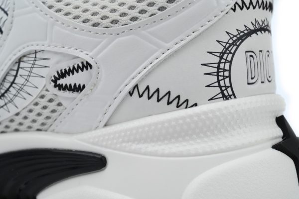 pk_god_batch_dior_chrono_sneaker_mesh_with_white_and_black_leather_effect_panels_1BEEB155F621C PK God Batch Dior Chrono Sneaker Mesh with White and Black Leather-Effect Panels