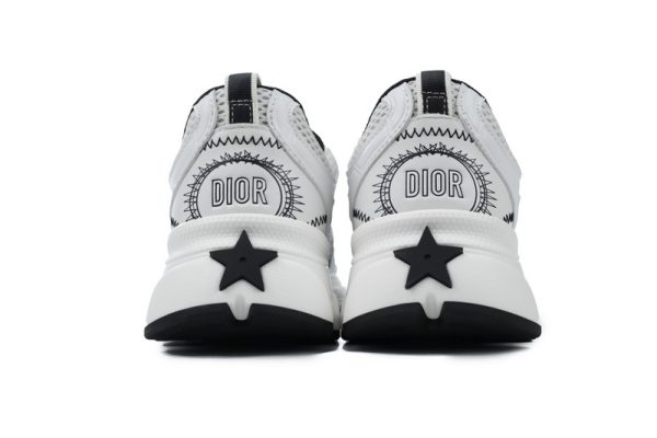 pk_god_batch_dior_chrono_sneaker_mesh_with_white_and_black_leather_effect_panels_1BEEB155F631F PK God Batch Dior Chrono Sneaker Mesh with White and Black Leather-Effect Panels