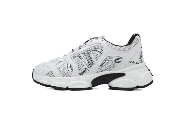 PK God Batch Dior Chrono Sneaker Mesh with White and Black Leather-Effect Panels PK God Batch Dior Chrono Sneaker Mesh with White and Black Leather-Effect Panels