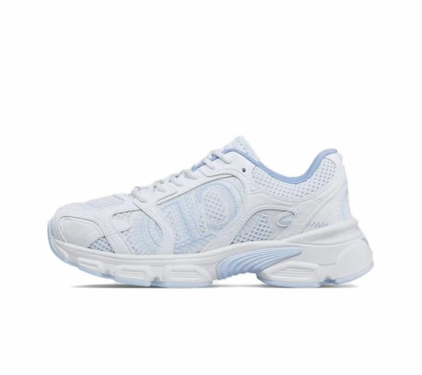 PK God Batch Dior Chrono Sneaker White and Sky Blue Mesh and Leather-Effect Panels PK God Batch Dior Chrono Sneaker White and Sky Blue Mesh and Leather-Effect Panels