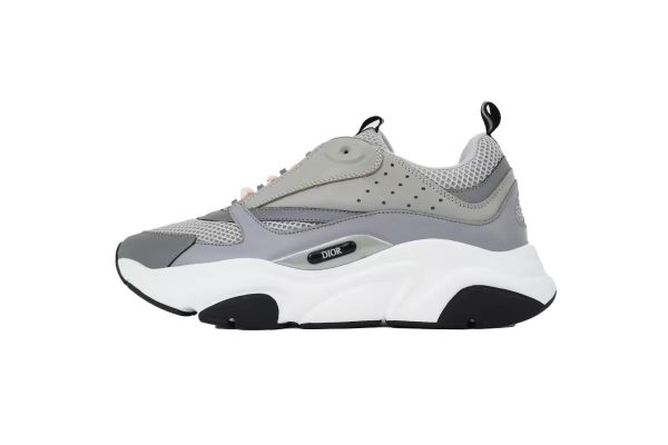 PK God Batch Dior Leather 'B22' Sneakers New Grey-Blue PK God Batch Dior Leather 'B22' Sneakers New Grey-Blue