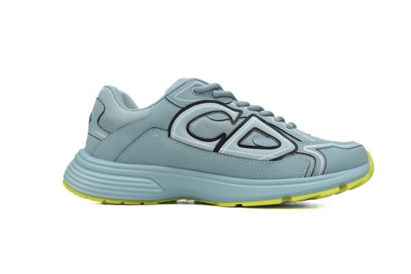 PK God Batch Dior Light Grey 'B30' Sneakers New Blue 3SN27ZIR-16536