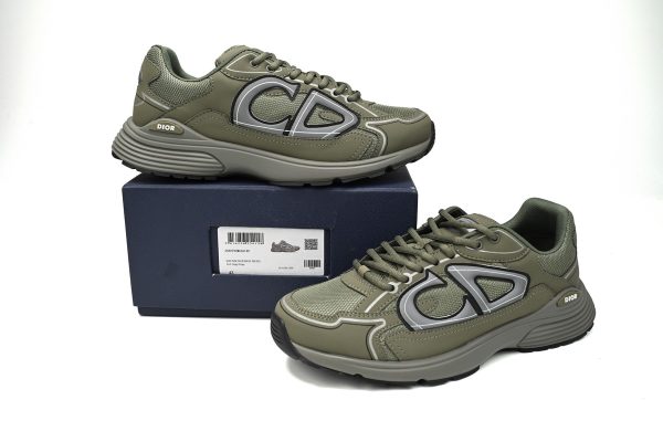 pk_god_batch_dior_light_grey__b30__sneakers_olive_color_3sn279zma_16140_1AE3011AB1316 PK God Batch Dior Light Grey 'B30' Sneakers Olive Color 3SN279ZMA-16140