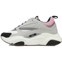 PK God Batch Dior Pink Gray 'B22' Sneakers Cream