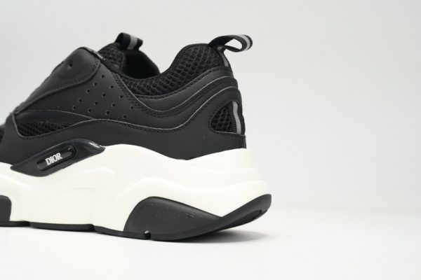 PK God Batch Dior White, Blue, & Black 'B22' Sneakers Black And White