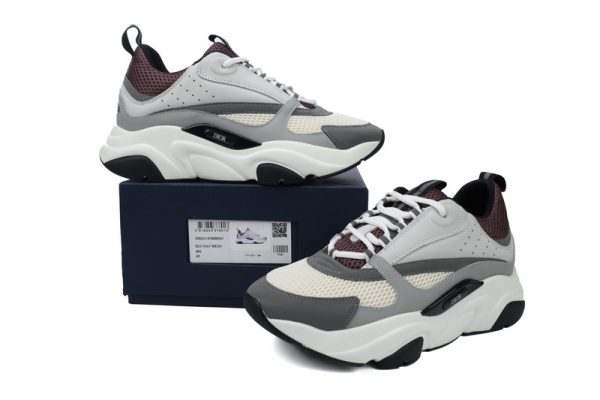 PK God Batch Dior White Coffee 'B22' Sneakers Cream