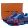pk_god_batch_louis_vuitton_blue_lv_trainer_crystals_1C34834BA8410 PK God Batch Louis Vuitton Blue LV Trainer Crystals
