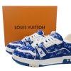 PK God Batch Louis Vuitton Louis Vuitton Trainer Blue