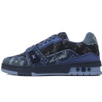 PK God Batch Louis Vuitton Louis Vuitton Trainer Navy Blue PK God Batch Louis Vuitton Louis Vuitton Trainer Navy Blue
