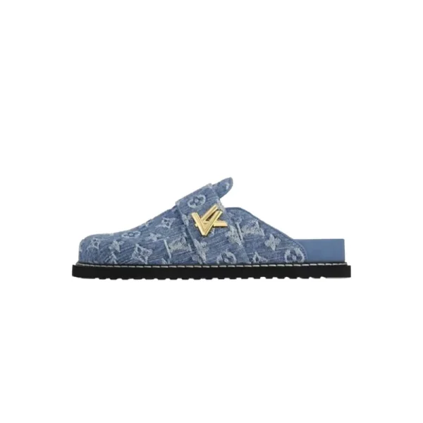 PK God Batch Louis Vuitton LV Cosy Comfort Mule Blue 1AGVOQ PK God Batch Louis Vuitton LV Cosy Comfort Mule Blue 1AGVOQ