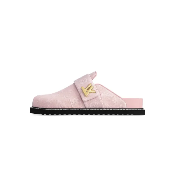 PK God Batch Louis Vuitton LV Cosy Comfort Mule Pink 1AGVOB
