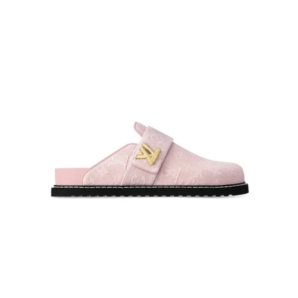 PK God Batch Louis Vuitton LV Cosy Comfort Mule Pink 1AGVOB