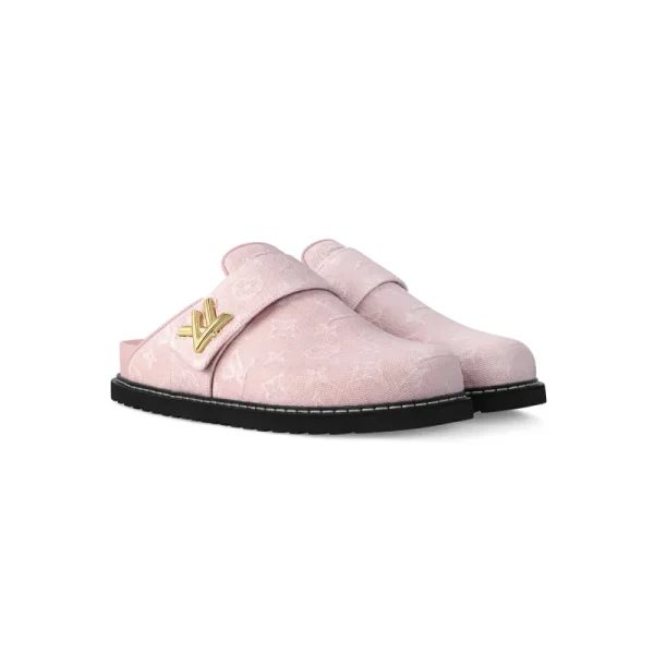 PK God Batch Louis Vuitton LV Cosy Comfort Mule Pink 1AGVOB