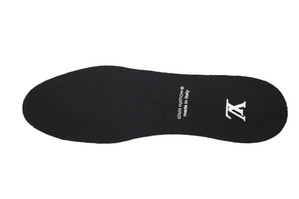 PK God Batch LOUIS VUITTON Trainer Monogram Flower Black