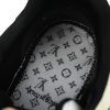 PK God Batch LOUIS VUITTON Trainer Monogram Flower Black