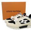 PK God Batch LOUIS VUITTON Trainer Monogram Flower Black