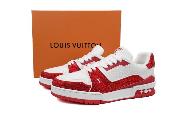 pk_god_batch_louis_vuitton_lv_trainer_red_1C3481C37DB18 PK God Batch Louis Vuitton LV Trainer Red