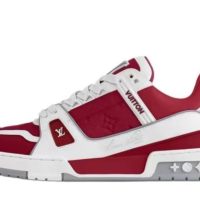 PK God Batch Louis Vuitton LV Trainer Sari Red PK God Batch Louis Vuitton LV Trainer Sari Red