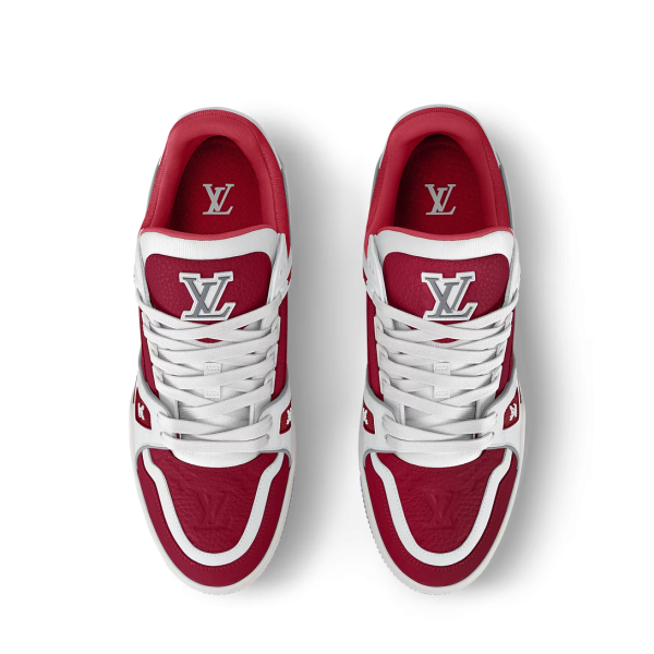 pk_god_batch_louis_vuitton_lv_trainer_sari_red_1CB2A52668C11 PK God Batch Louis Vuitton LV Trainer Sari Red