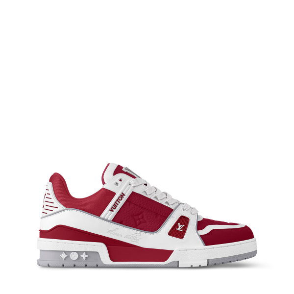 pk_god_batch_louis_vuitton_lv_trainer_sari_red_1CB2A5274B012 PK God Batch Louis Vuitton LV Trainer Sari Red