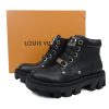 PK God Batch LOUIS VUITTON Martin boots Black pk01