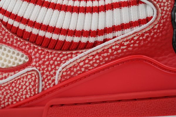 PK God Batch LOUIS VUITTON New Eed Woolen Fabric  New  Red